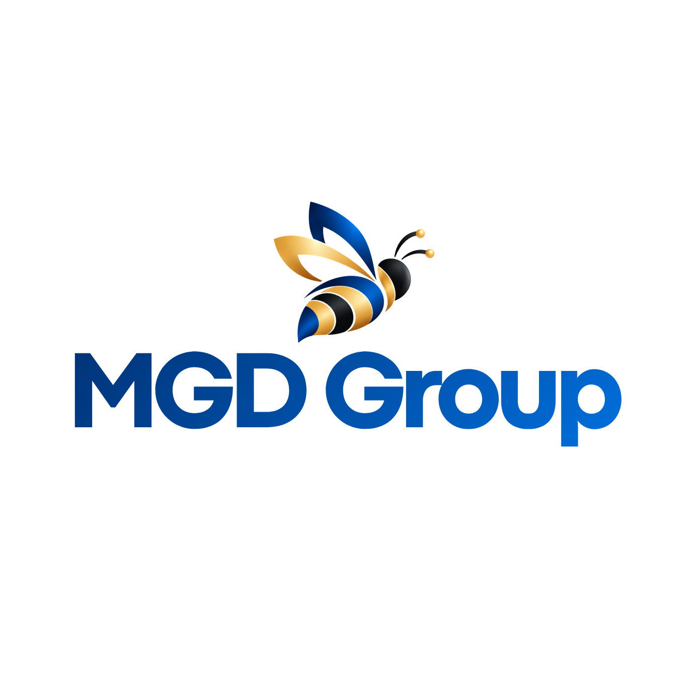 Logotipo oficial de MGD Group